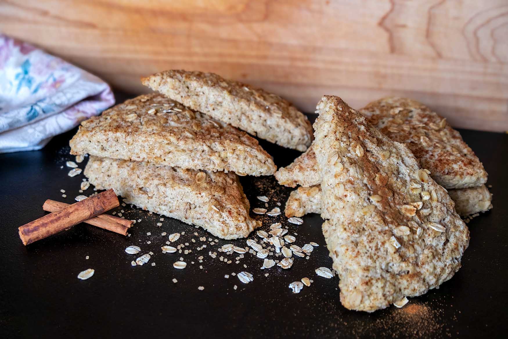 Best Oatmeal Cinnamon Scones Recipe by New England Innkeeper