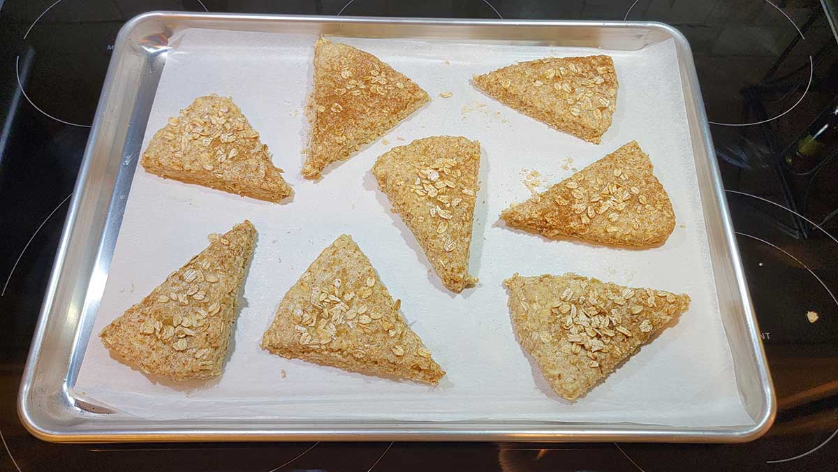 Oatmeal Cinnamon Scones Recipe by New England Innkeeper