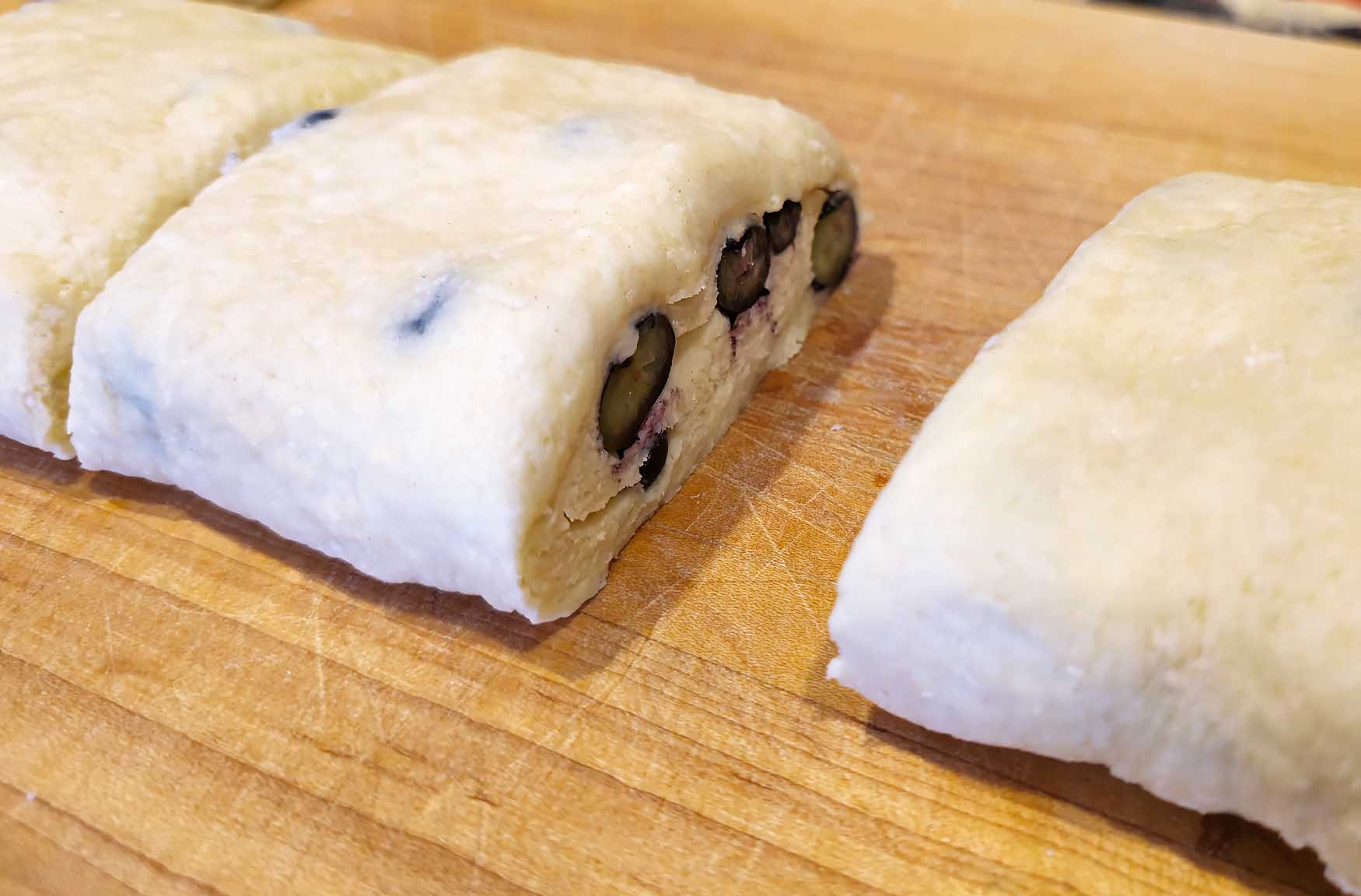 Cut Scone Dough