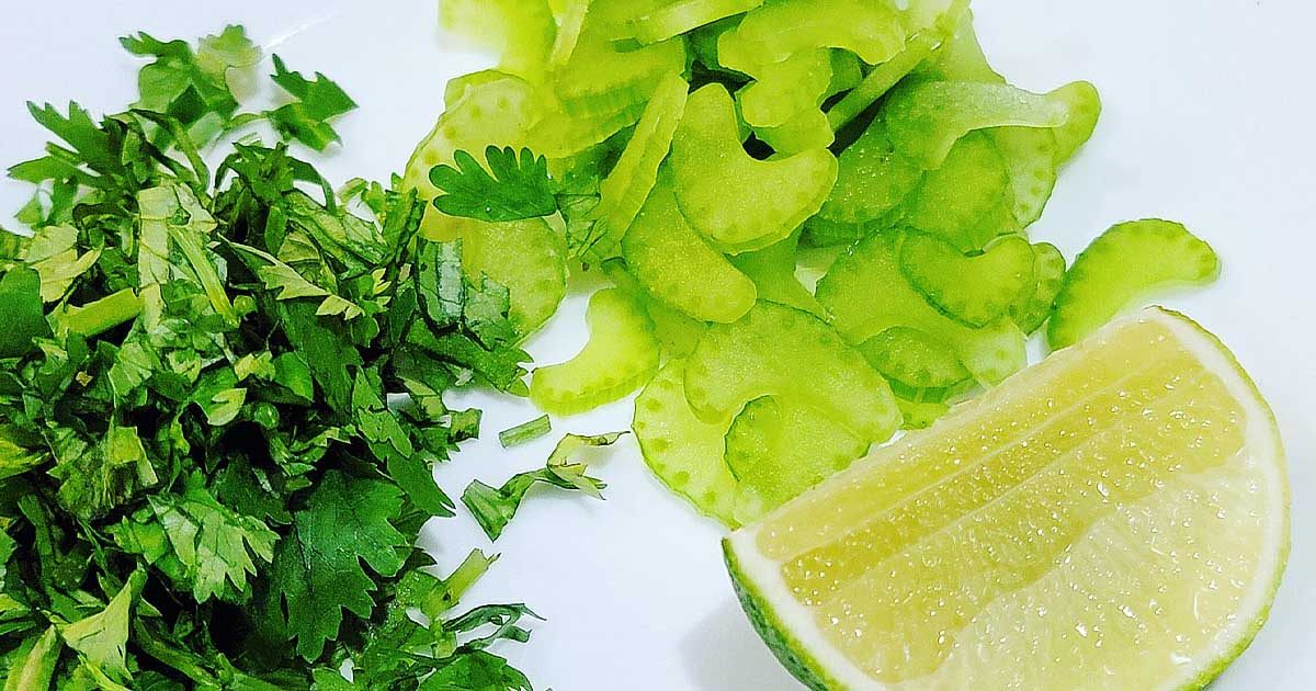 Best cast iron skillet recipes for summer. Celery. Lime. Parsley.