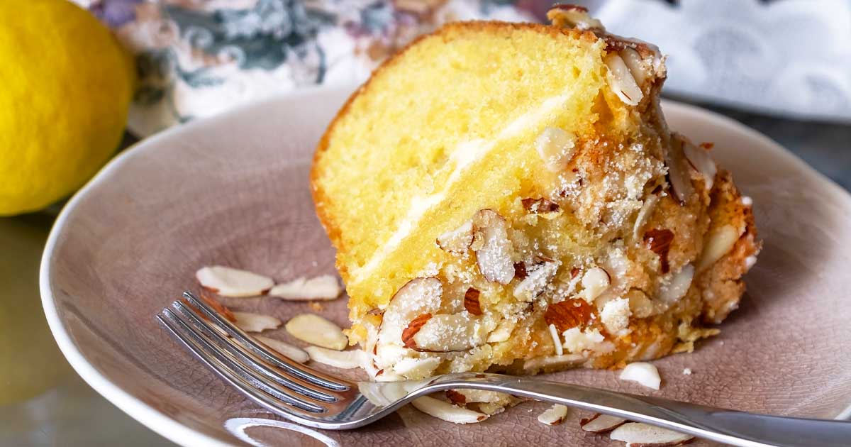 Recipe: Cream Cheese Stuffed Brunch Lemon Bundt Cake by New England Innkeeper