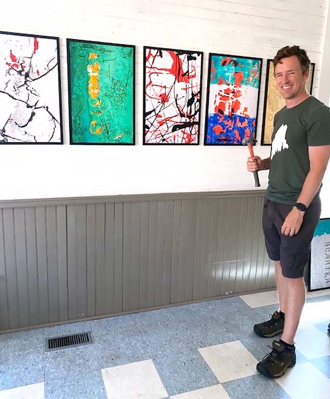 Benjamin Williamson at The Gallery in Readfield, Maine