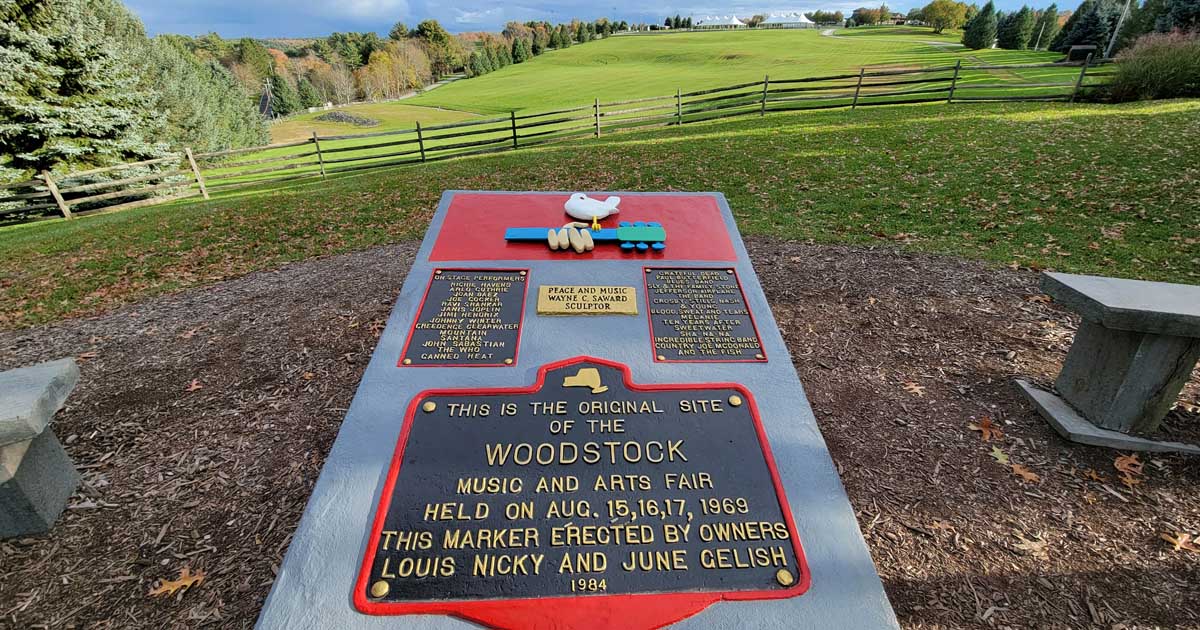 Woodstock Concert Festival Monument Mistakes