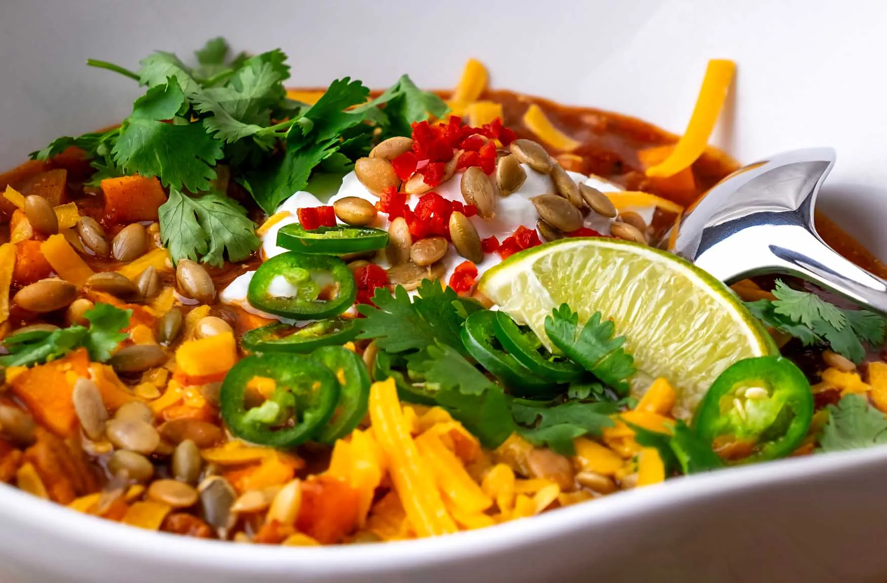Recipe: Smoky Pumpkin Tequila Chili with Ground Turkey - Fall Comfort Food