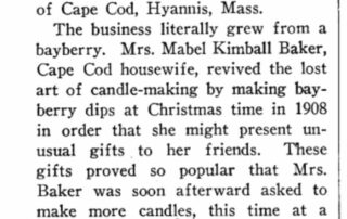 Screenshot Colonial Candles of Cape Cod in Hyannis, MA