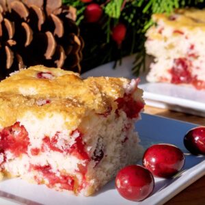 Recipe for Cape Cod Cranberry Orange Breakfast Cake
