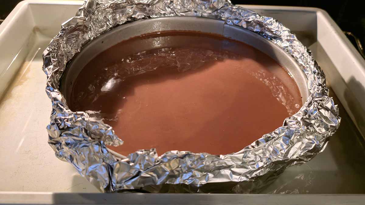 Chocolate Mousse Cheesecake Recipe Steps