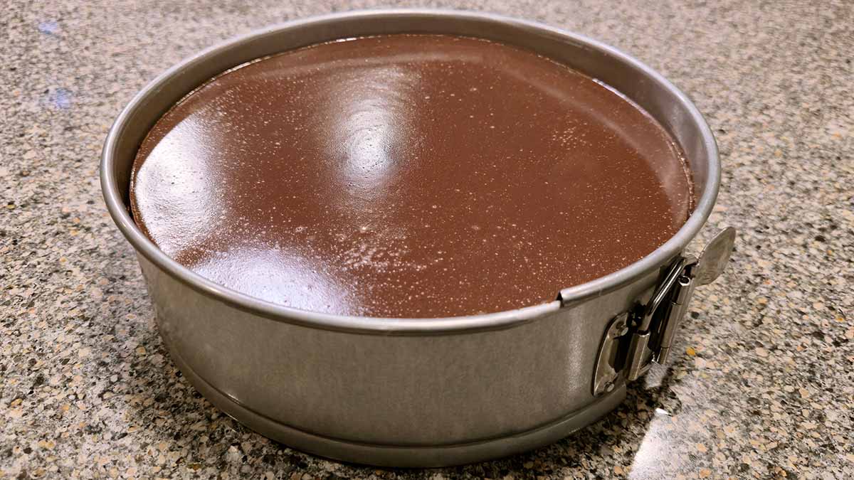 Chocolate Mousse Cheesecake Recipe Steps